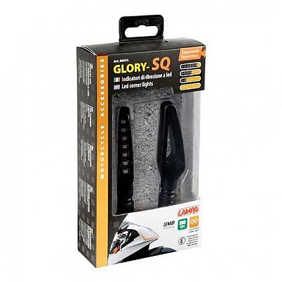 LAMPA ΦΛΑΣ ΜΟΤΟ GLORY SQ 12V SMD LED