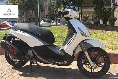 ANORAK ΚΑΛΥΜΜΑ ΣΕΛΑΣ ΓΙΑ PIAGGIO BEVERLY 300 - 350cc - 100 % ΑΔΙΑΒΡΟΧΟ & ΑΝΤΙΟΛΙΣΘΗΤΙΚΟ