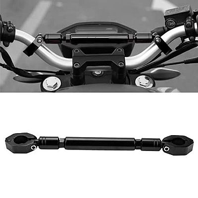 Μπαρακι Τιμονιου Μαυρο universal Ρυθμιζομενο 22 mm