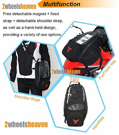 MOTOCENTRIC 8 Lt - Tank Bag - Σακος Ρεζερβουαρ Μηχανης