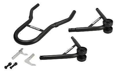 OXFORD stand Πίσω Τροχού Μηχανης με Bobbins σε Μαυρο Χρωμα