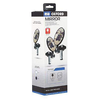 OXFORD ΚΑΘΡΕΠΤΕΣ ΑΝΤΙΒΑΡΩΝ σε Μαυρο Χρωμα για 22 αρι Τιμονι