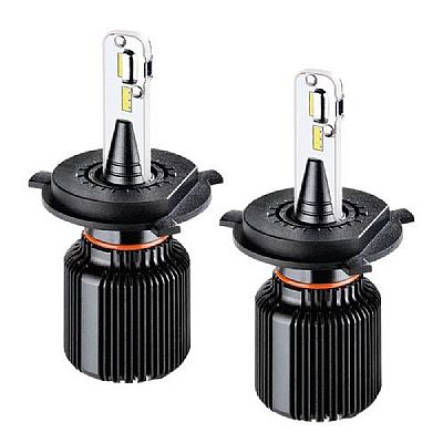 ΛΑΜΠΕΣ LED H4 CANBUS σετ 2 ΤΕΜ - 6.500K 4.000 Lm 20W - SEOUL