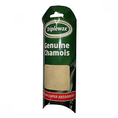 TRIPLEWAX - ΓΝΗΣΙΟ ΔΕΡΜΑ CHAMOIS 31 x 49 Cm