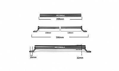 Mπαρακι Τιμονιου Μηχανης - Ρυθμιζομενο 32 - 52 mm