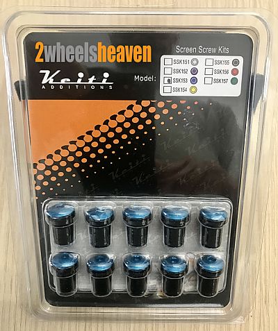 KEITI - ΒΙΔΕΣ ΠΑΡΜΠΡΙΖ - Μπλε - Με αντικραδασμικο O - Ring