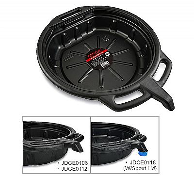 ΛΕΚΑΝΗ για ΛΑΔΙΑ 8 Lt - 37cm - Δοχειο αλλαγης λαδιων της TOPTUL