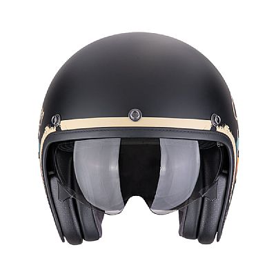 SCORPION BELFAST EVO ADONIS MAT BLACK BEIGE