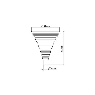 ΧΩΝΙ Καυσιμου Βενζινης και Λαδιου Lynx - Πτυσσομενο Σιλικονης
