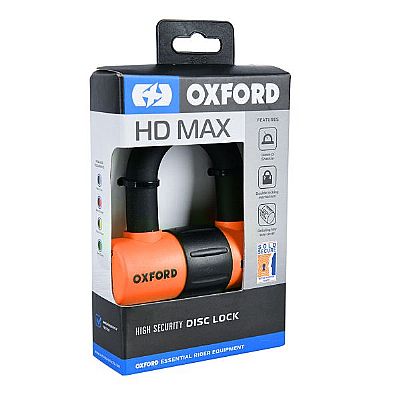 OXFORD ΛΟΥΚΕΤΟ ΔΙΣΚΟΦΡΕΝΟΥ ΑΛΥΣΙΔΑΣ HD MAX Πορτοκαλι 14 mm