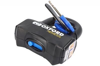 OXFORD Λουκετο Δισκοφρενου και Αλυσιδας - NEMESIS 16 mm Μαυρο