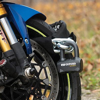 OXFORD Λουκετο Δισκοφρενου και Αλυσιδας - NEMESIS 16 mm Μαυρο