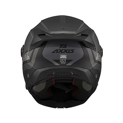 AXXIS Ghostfighter Bitone C12 Μαύρο / Γκρι Matt