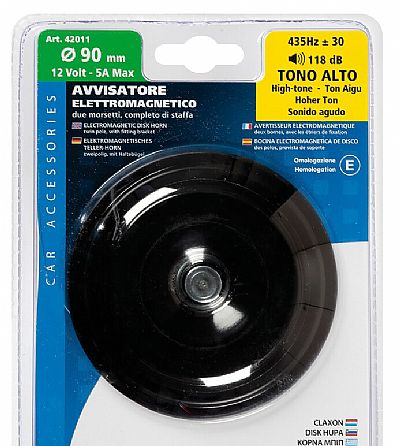 ΚΟΡΝΑ για Μηχανη η Scooter 90 mm - 12 Volt / 5A