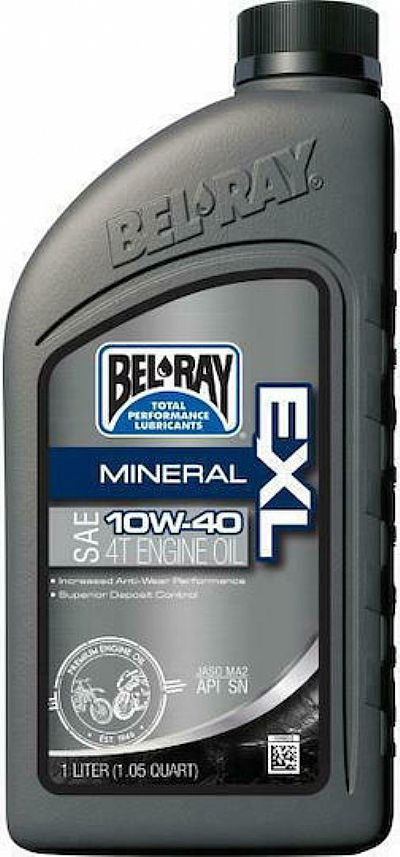 Bel-Ray EXL ΗμιΣυνθετικό Λαδι Mineral 4T 10W-40 1Lt