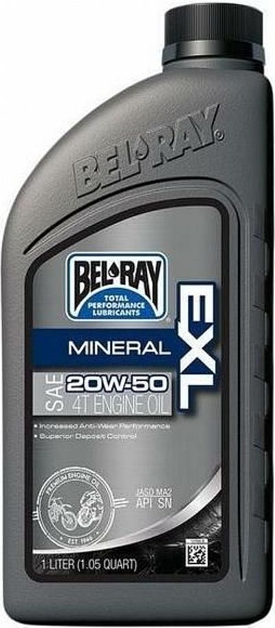Bel-Ray EXL ΗμιΣυνθετικό Λαδι Mineral 4T 20W-50 1Lt