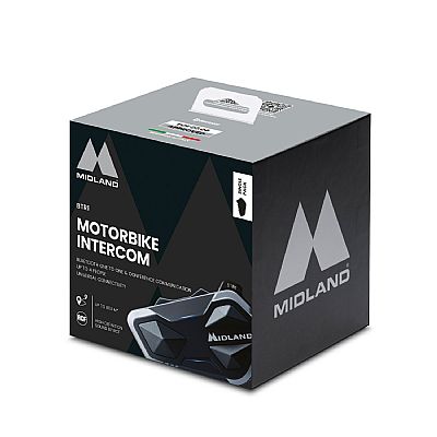 MIDLAND BTR1 Μονη - Ενδοεπικοινωνία Στερεοφωνικη Bluetooth 5.2 Interphone