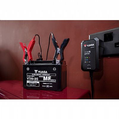 YUASA ΦΟΡΤΙΣΤΗΣ - ΣΥΝΤΗΡΗΤΗΣ ΜΠΑΤΑΡΙΑΣ 6v - 12v για Μηχανη - Τύποι : GEL, AGM και ΛΙΘΙΟΥ