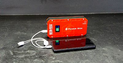 BS PB-02 Power Box - BOOSTER για Μηχανη, Σκουτερ και Αυτοκινητο ( Εκκινητης Μπαταριας )