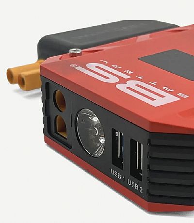 BS PB-02 Power Box - BOOSTER για Μηχανη, Σκουτερ και Αυτοκινητο ( Εκκινητης Μπαταριας )