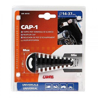 Ταπα Εξατμισης Μικρη - Για Scooter για Διαστασεις Τελικου απο 14 εως 37 mm