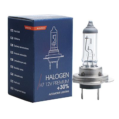 ΛΑΜΠΑ H7 ΑΛΟΓΟΝΟΥ | 12V 55W PX26d - PREMIUM + 30% MORE LIGHT