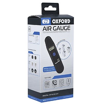 OXFORD ΨΗΦΙΑΚΟΣ ΜΕΤΡΗΤΗΣ ΑΕΡΑ 100 PSI με ΔΩΡΟ 4 ΒΑΛΒΙΔΕΣ