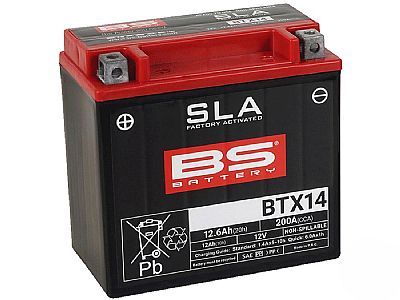 ΜΠΑΤΑΡΙA Μηχανης & Scooter - BTX14 SLA - ( Ετοιμη για τοποθετηση )