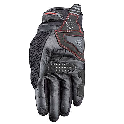 NORDCODE Air Tech - R / Μαύρο-Κόκκινο + Δερμα