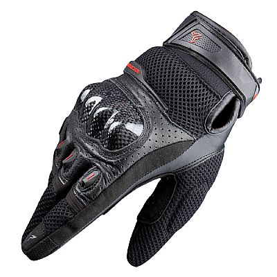 NORDCODE Air Tech - R / Μαύρο-Κόκκινο + Δερμα