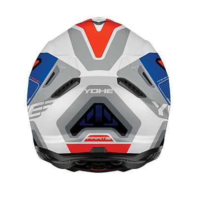 YOHE 987 G9A - Full Face σε Χρωμα Λευκο Μπλε