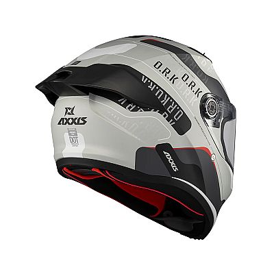 AXXIS Fenix Ork σε Χρωμα Ασπρο / Γκρι Gloss