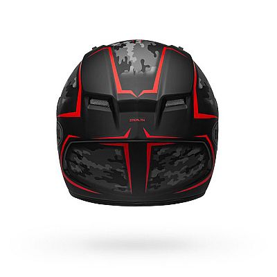 BELL Qualifier Stealth Camo Μαύρο / Κόκκινο