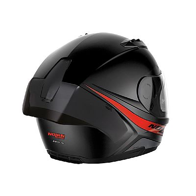 NOLAN N60-6 Sport Outset Flat Black / Red 21