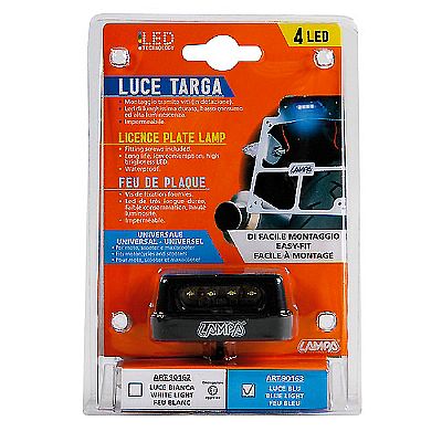 LAMPA ΦΩΤΑ ΠΙΝΑΚΙΔΑΣ - ΠΛΑΦΟΝΙΕΡΑ LED (ΜΠΛΕ)