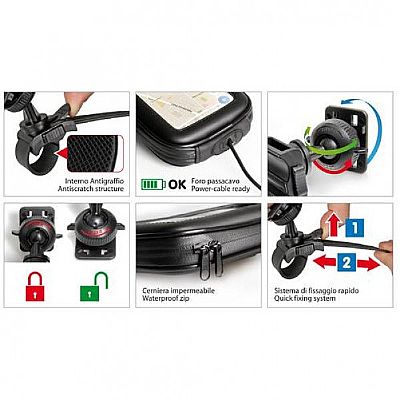 LAMPA ΒΑΣΗ ΚΑΙ ΘΗΚΗ ΑΔΙΑΒΡΟΧΗ QUICK FIX HOLDER