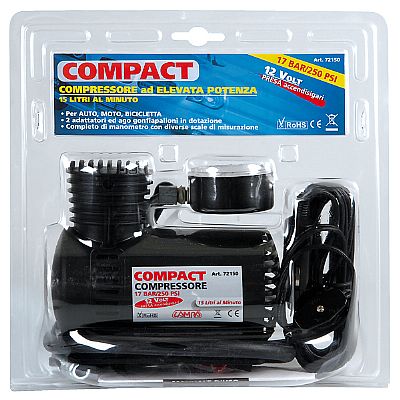LAMPA ΚΟΜΠΡΕΣΕΡ ΑΕΡΑ ΕΛΑΣΤΙΚΩΝ 250 PSI / 17 BAR