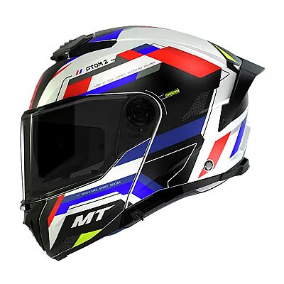 MT Atom 2 SV Bast σε Χρωμα Ασπρο / Μπλε / Κόκκινο Gloss