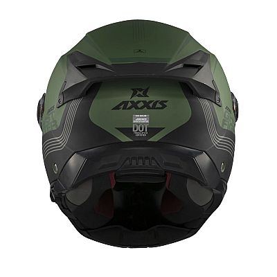 AXXIS Ghostfighter Bitone C6 σε Χρωμα Μαύρο / Χακί Ματ