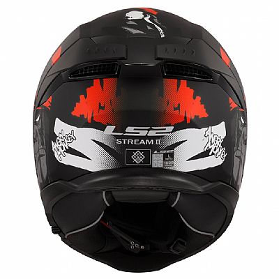 LS2 STREAM II - ANGRY MONKEY - Matt Black Red