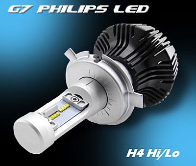 PHILIPS G7 LED H4 / 25W - 4000LM new model