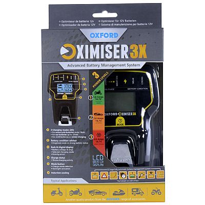 OXFORD ΦΟΡΤΙΣΤΗΣ-ΣΥΝΤΗΡΗΤΗΣ ΜΠΑΤΑΡΙΑΣ EL200EU 3X OXIMISER για Μηχανη και Αυτοκινητο